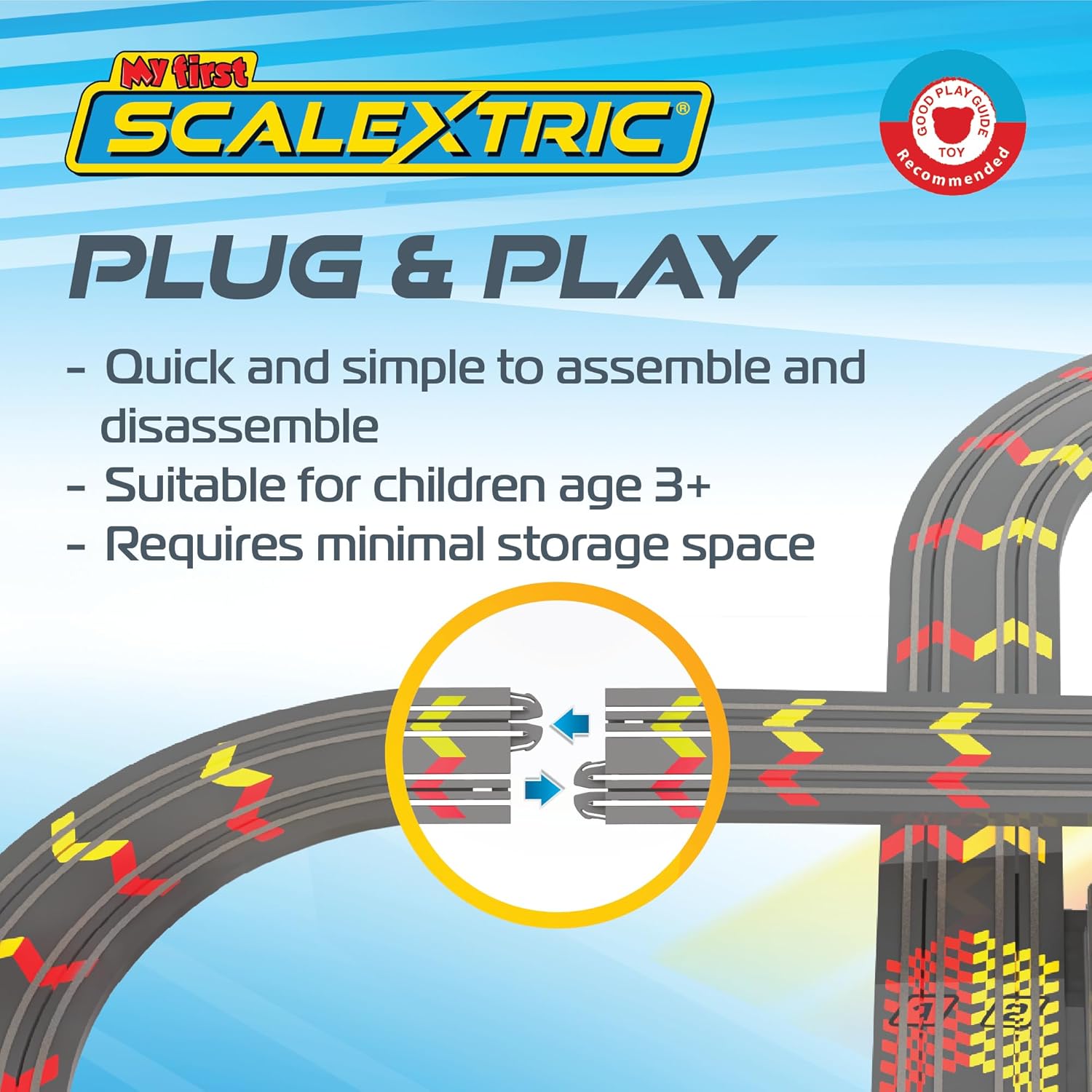 My First Scalextric Mains Powered Race Set