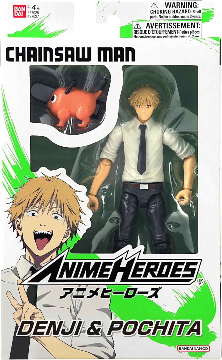 CHAINSAW MAN - Denji & Pochita - Figure Anime Heroes 17cm