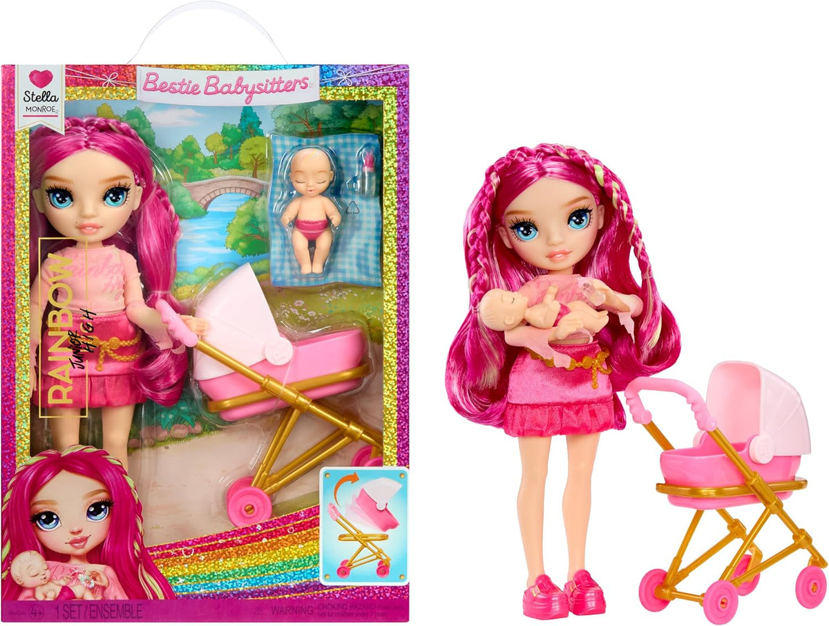 Rainbow High Bestie Babysitters - Stella Monroe