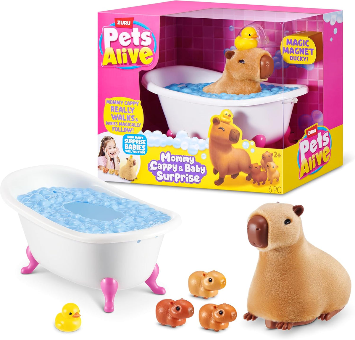 Pets Alive Mommy Cappy & Baby Surprise Series 1