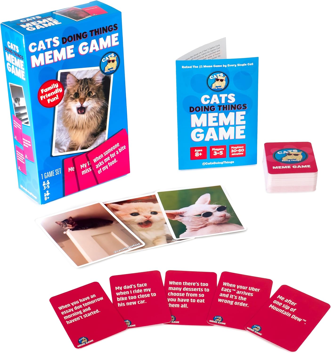 Cats - Doing Things Meme Game