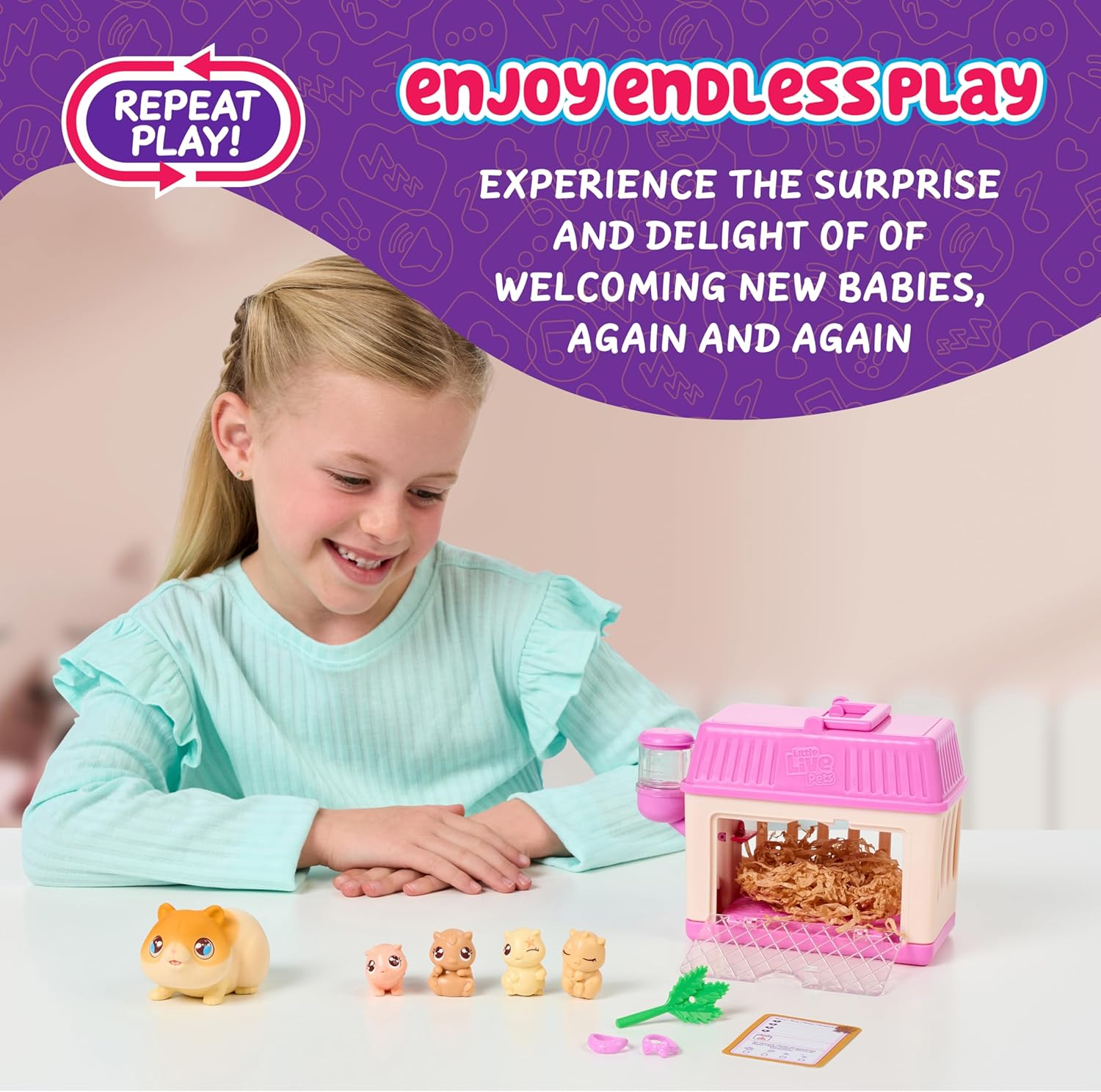 Little Live Pets Mama Surprise Hamster Set
