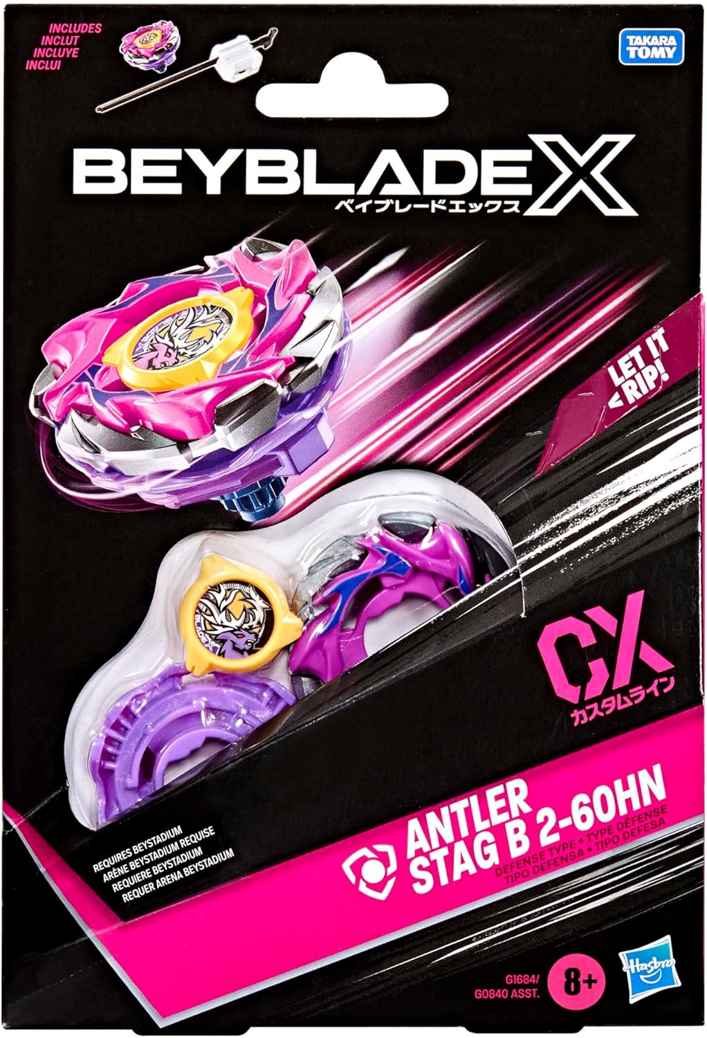 Beyblade X Antler Stag B 2-60HN CX Starter Pack