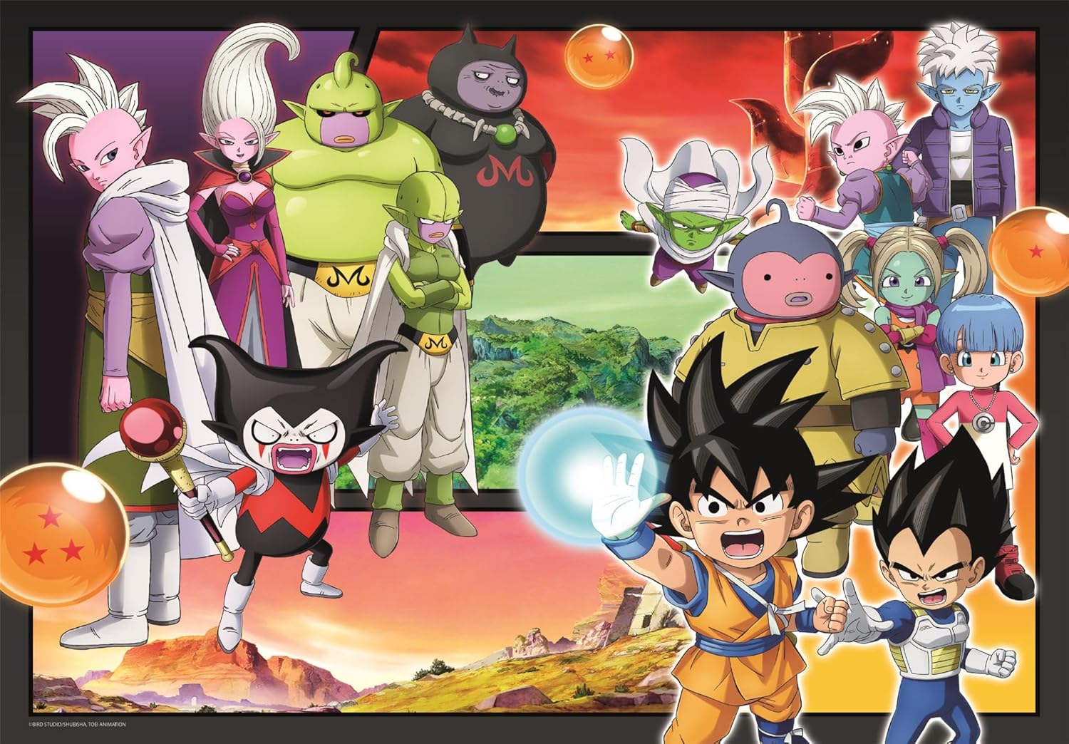 Clementoni Gaming DragonballZ 500 Piece Jigsaw