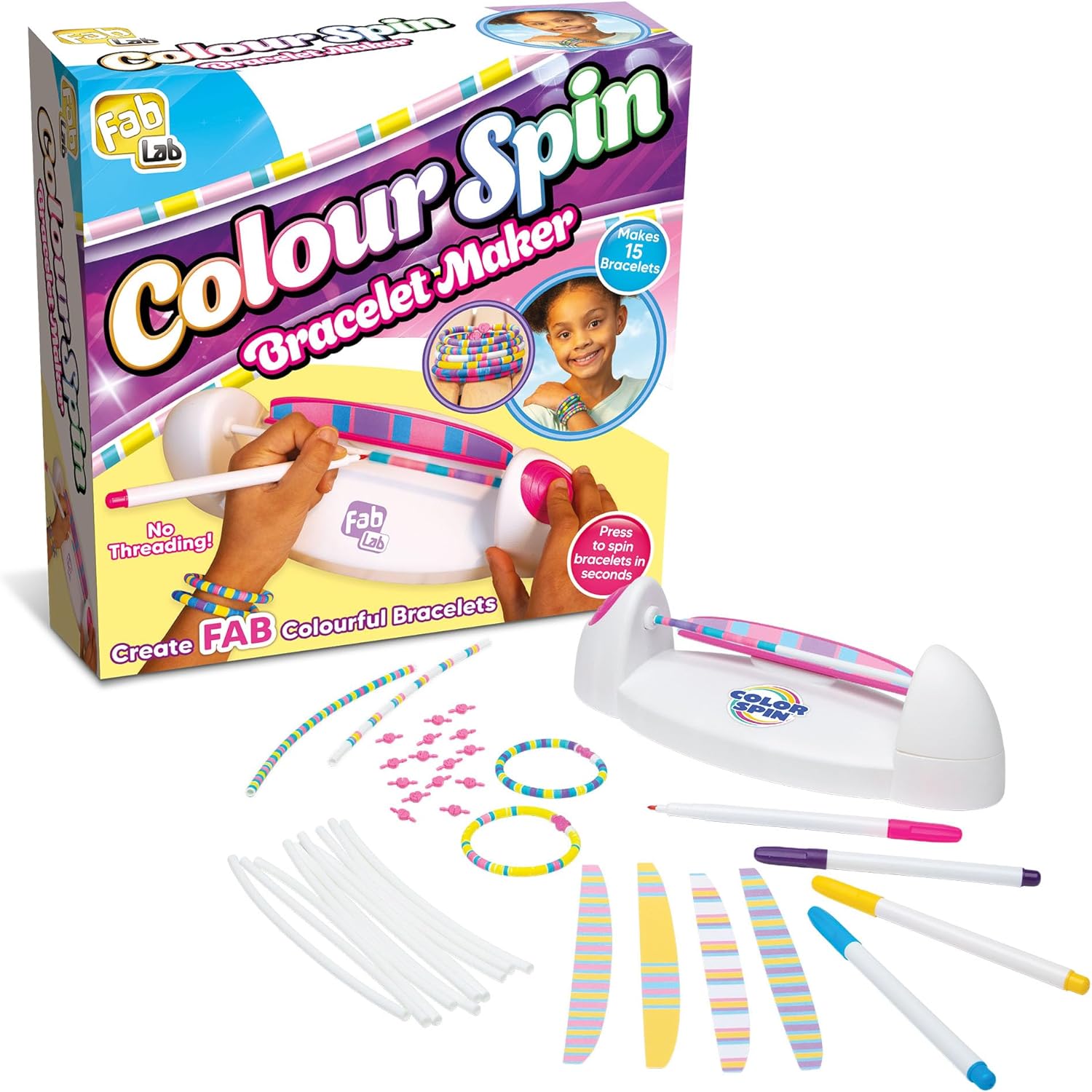 Fab Lab Colourspin Bracelet Maker