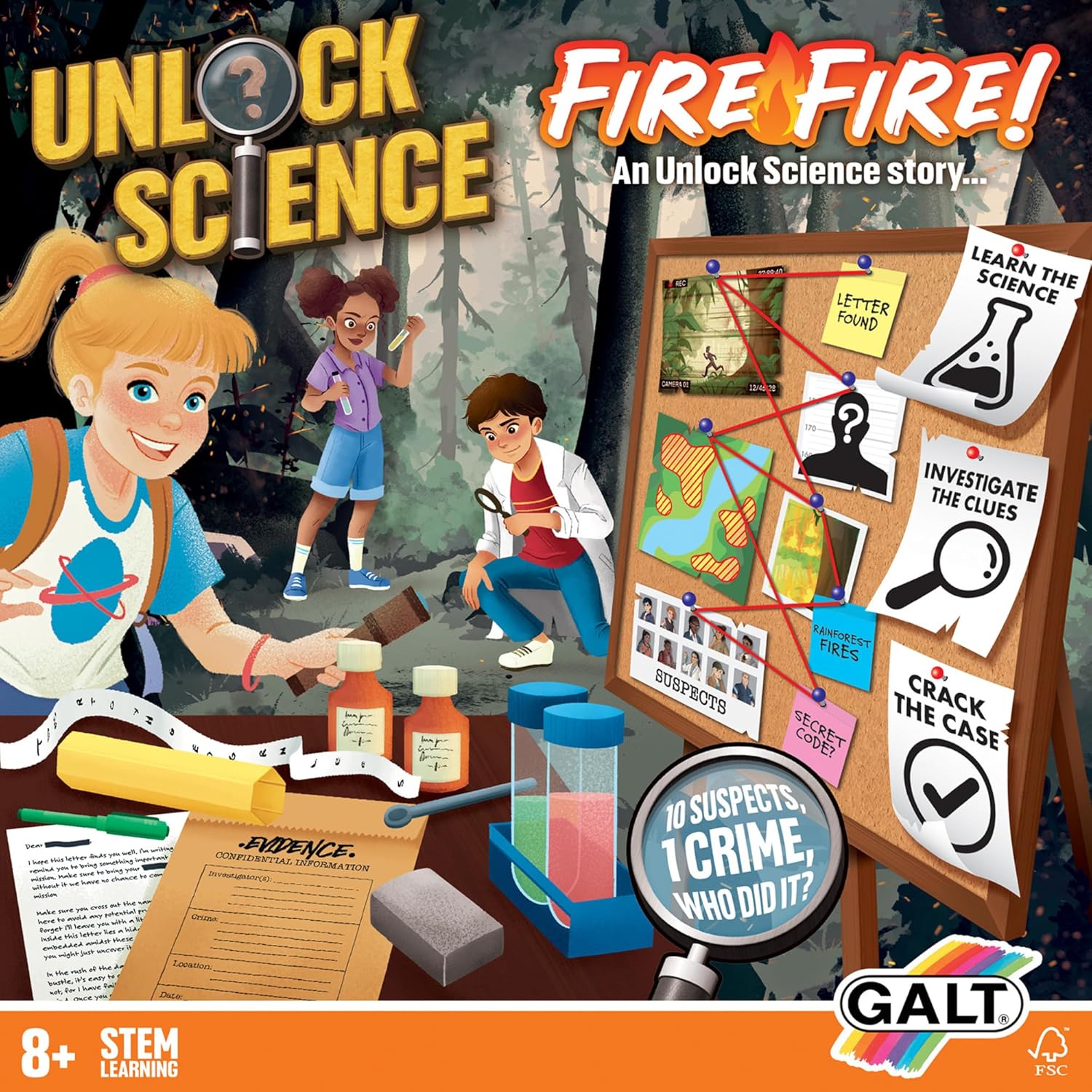 Galt Unlock Science - Fire