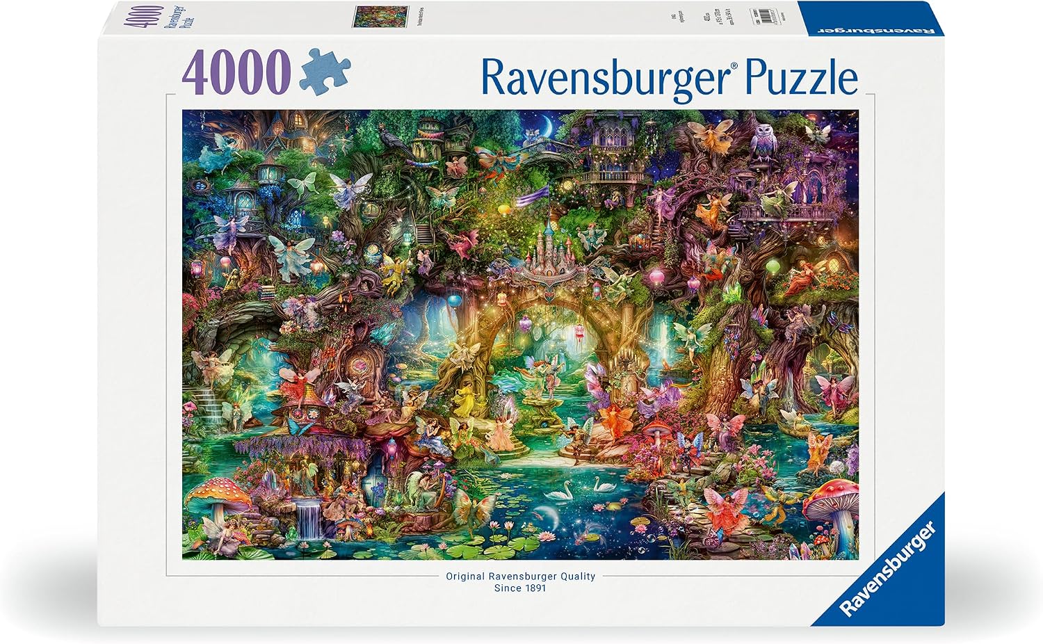 Hidden World of Fairies 4000 Piece Jigsaw Puzzle