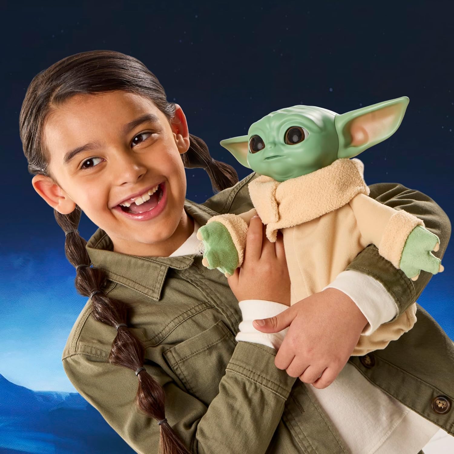 Star Wars: The Mandalorian and Grogu Action Buddy Grogu Interactive Toy
