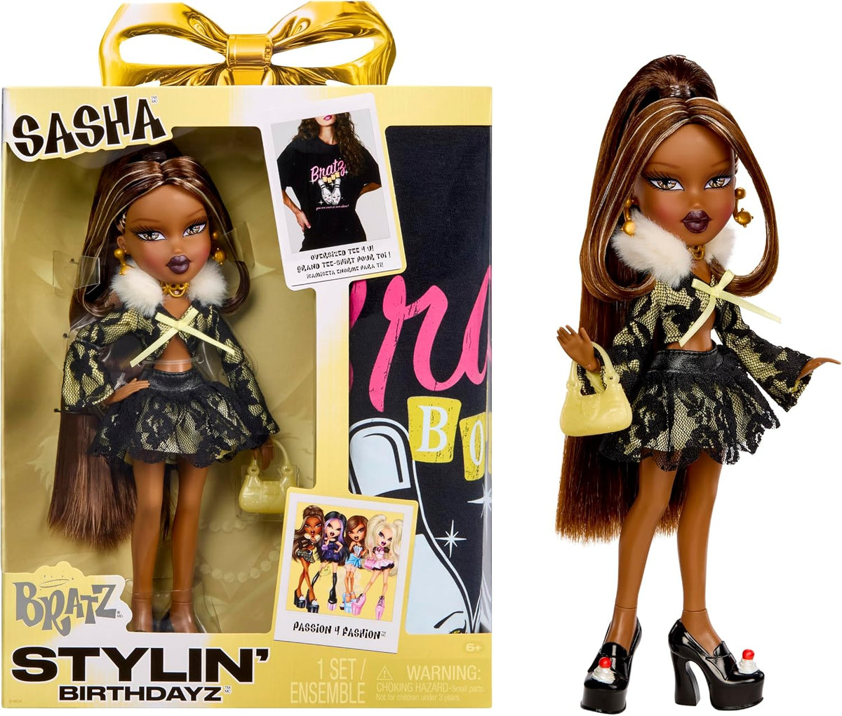 Bratz Stylin Birthdayz Sasha Fashion Doll