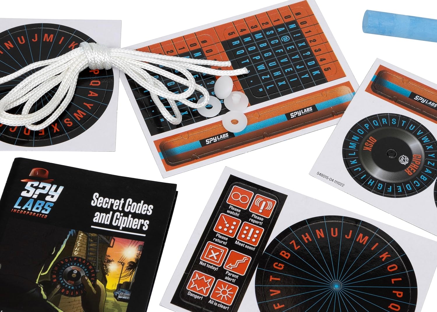 Spy Labs Secret Codes & Ciphers Kit