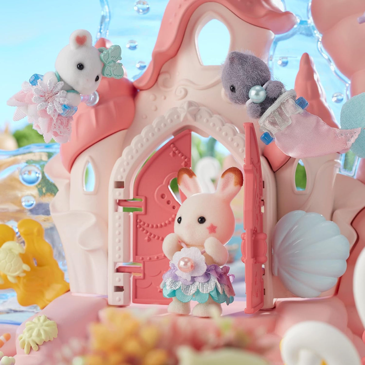 Silvanian Families Baby Mermaid Castle