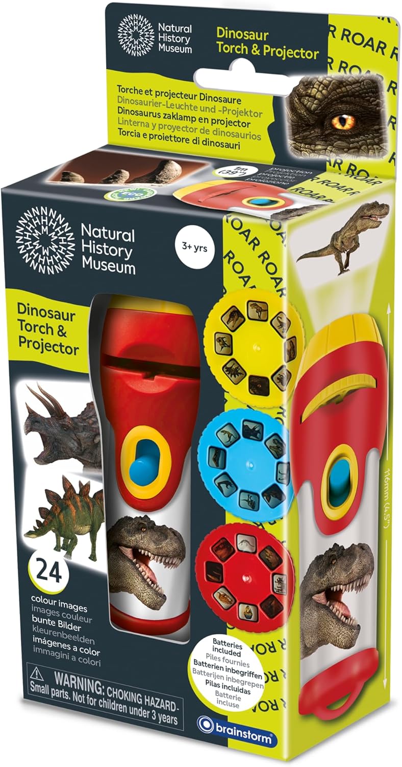 National History Dinosaur Torch & Projector