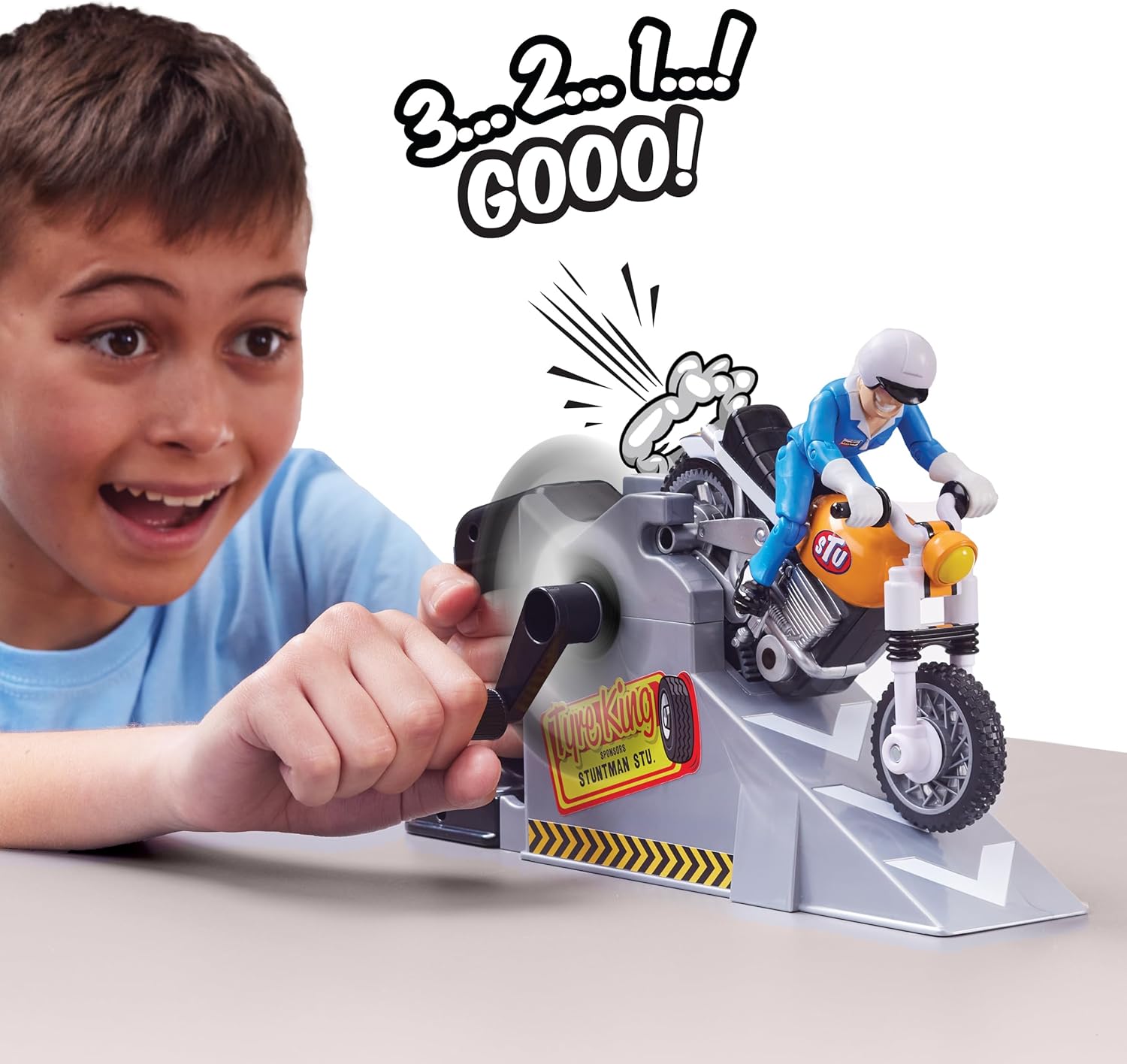 Stuntman Stu Nitro Boost Stunt Bike Set