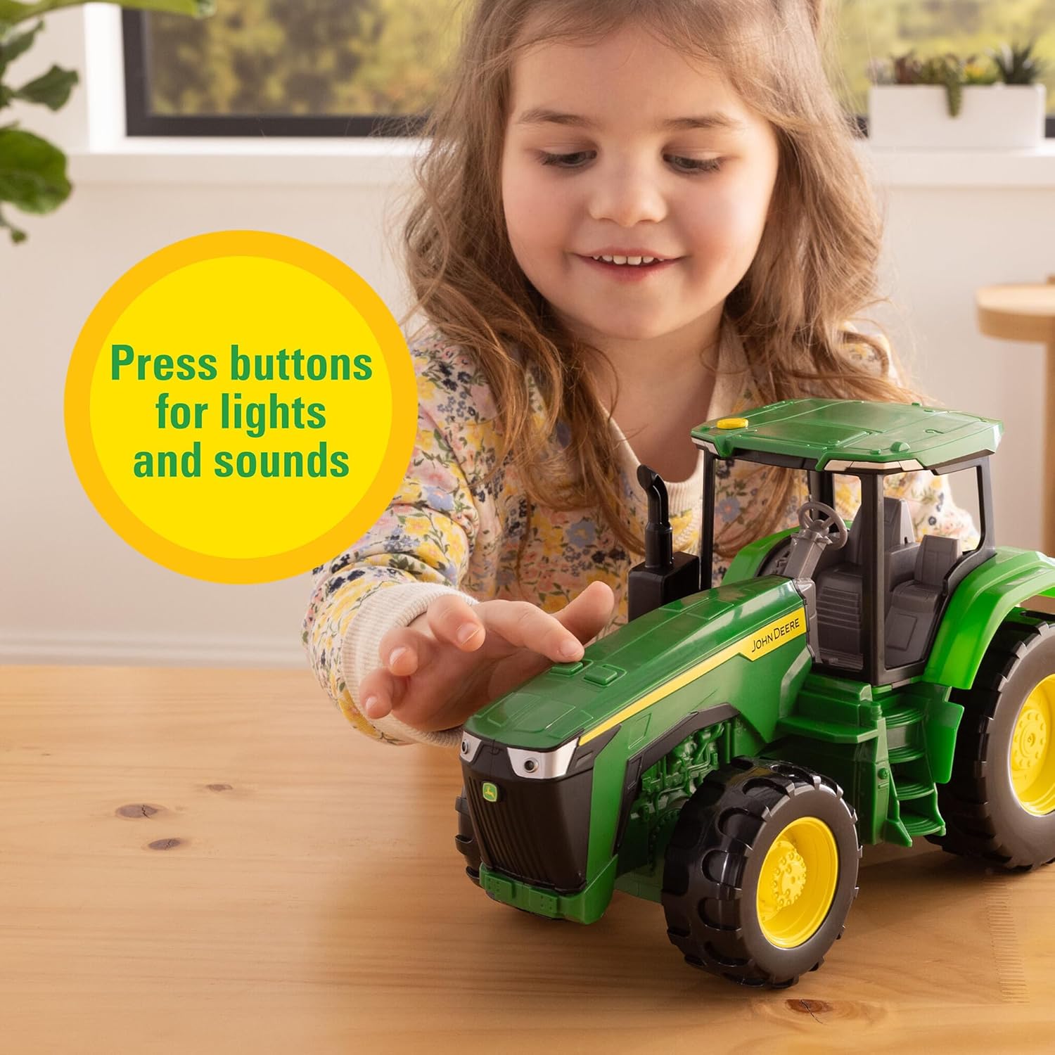 John Deere 12 Lights and Sound Tractor