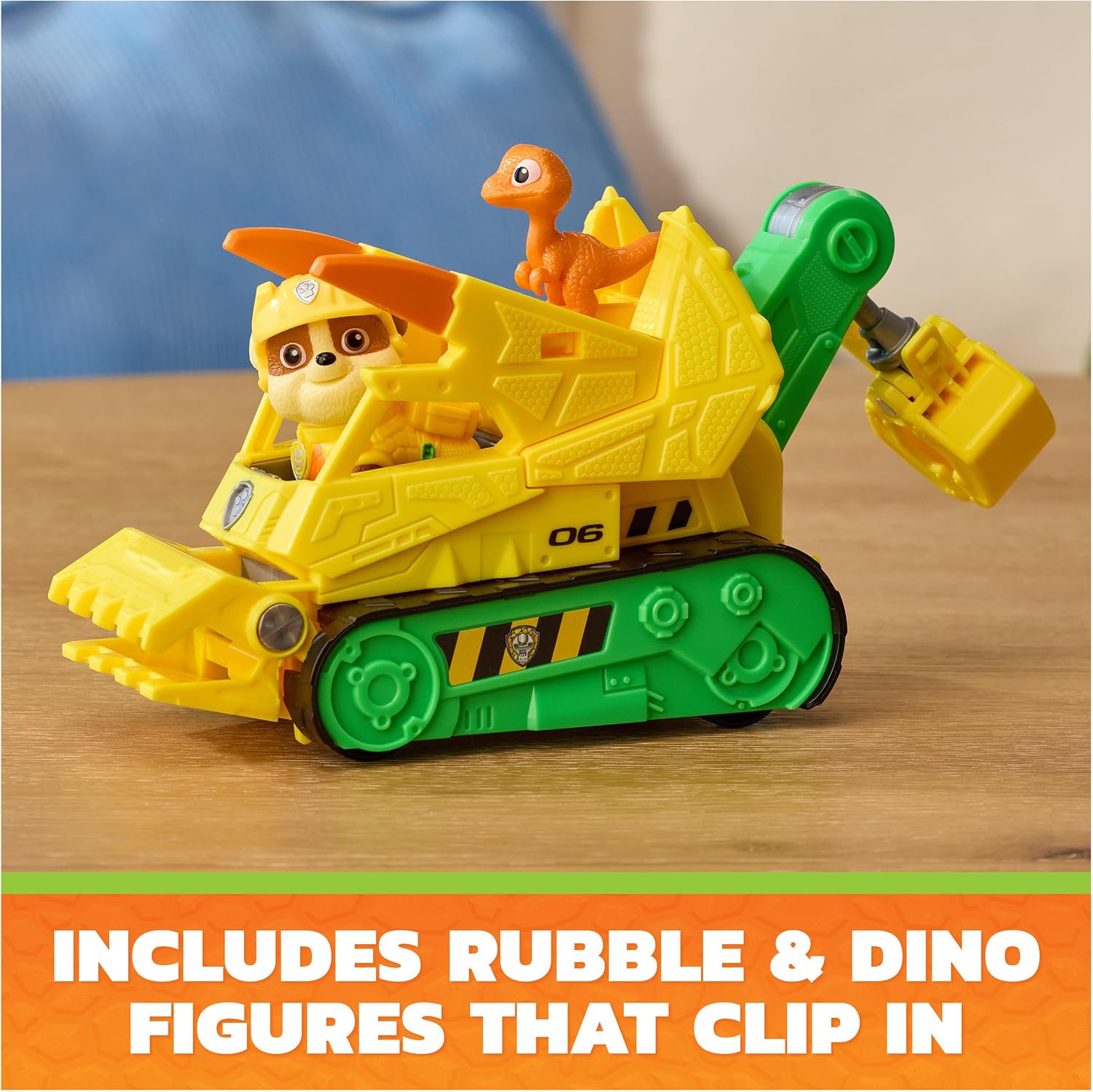 Paw Patrol Dino Movie - Rubble Rescue Bulldozer
