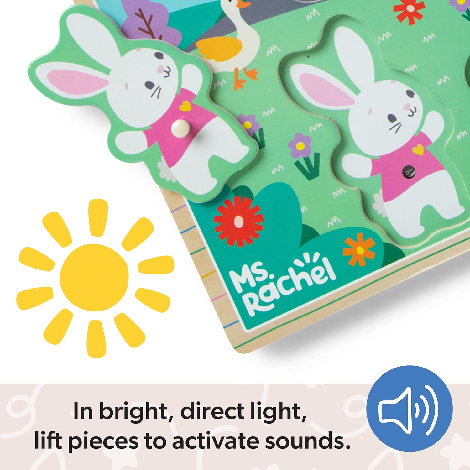 Ms. Rachel Wooden song Puzzle