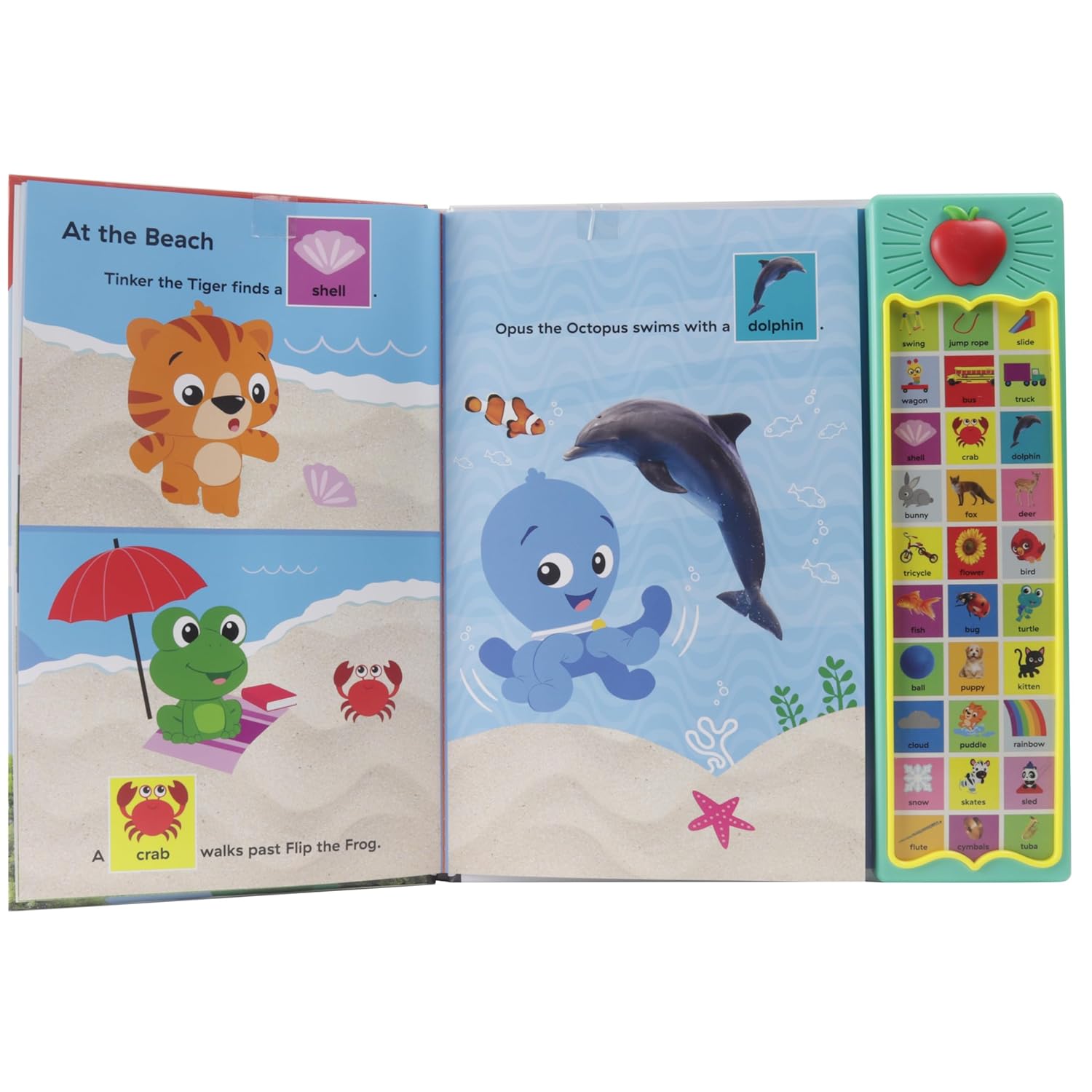 Baby Einstein First Words Everywhere Sounds Book