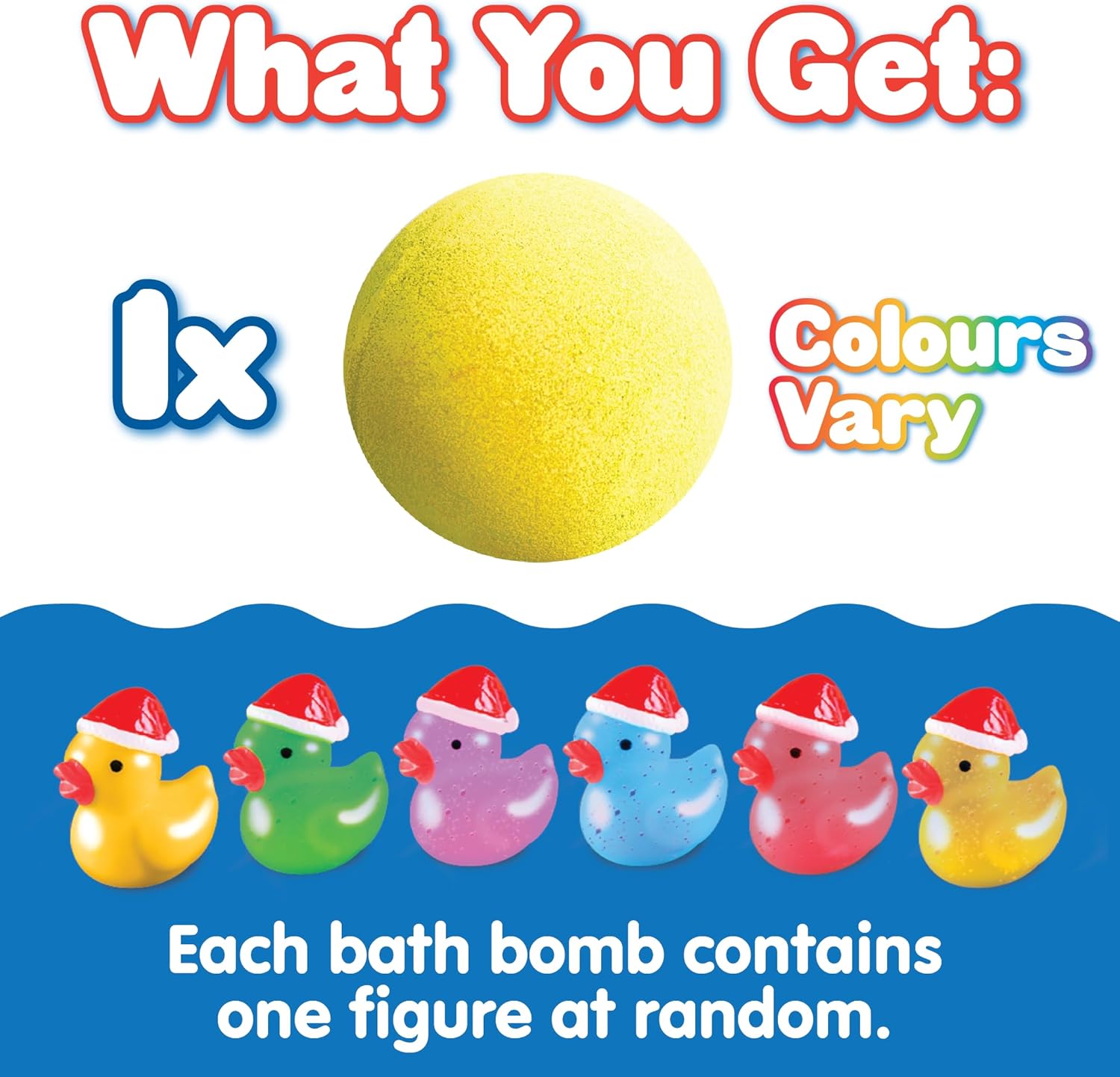 Baff Bombz: Christmas Duck Surprise Bathbomb