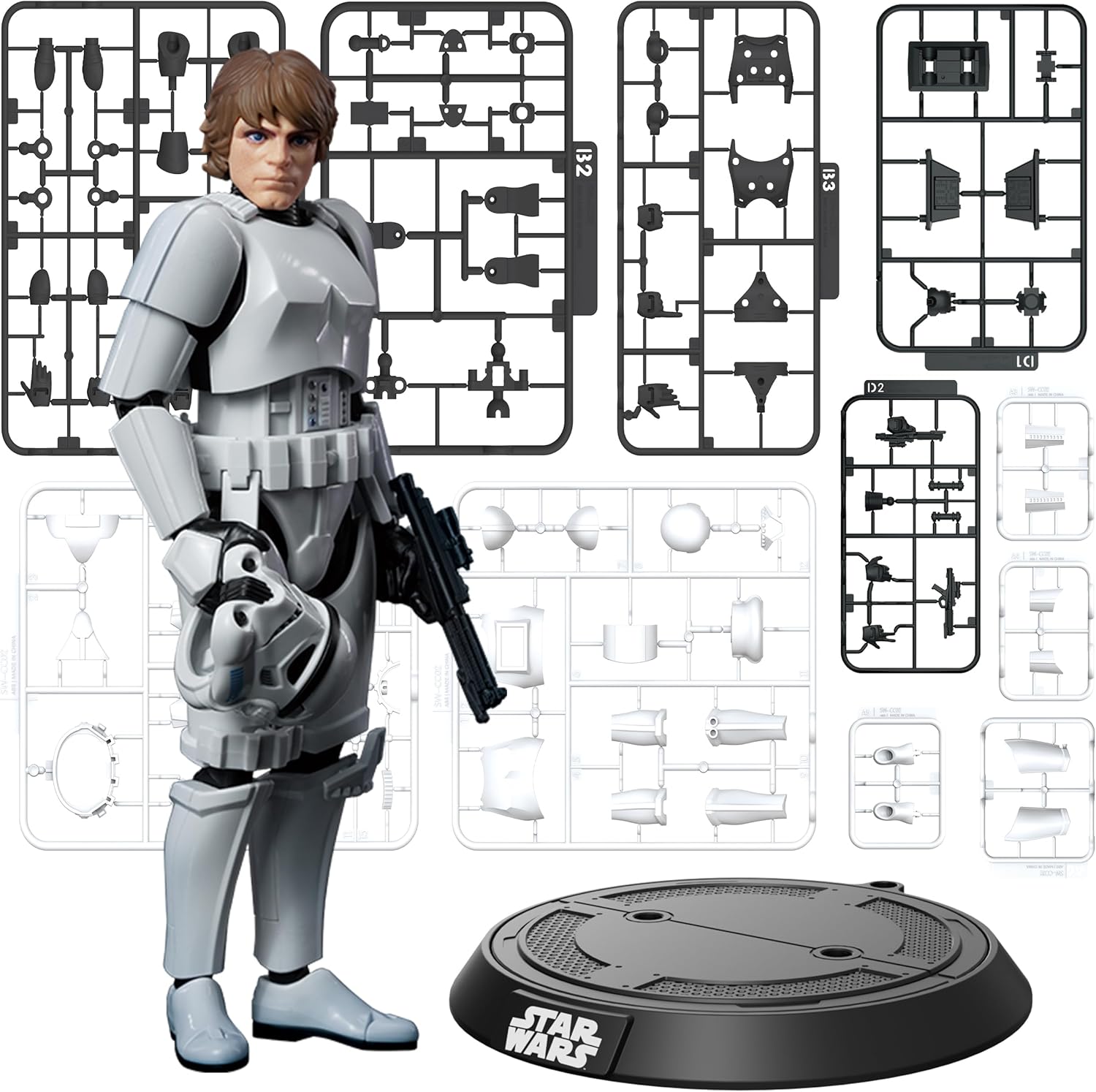Blokees Star Wars: A New Hope - CC04 Luke Skywalker Stormtrooper Disguise Version
