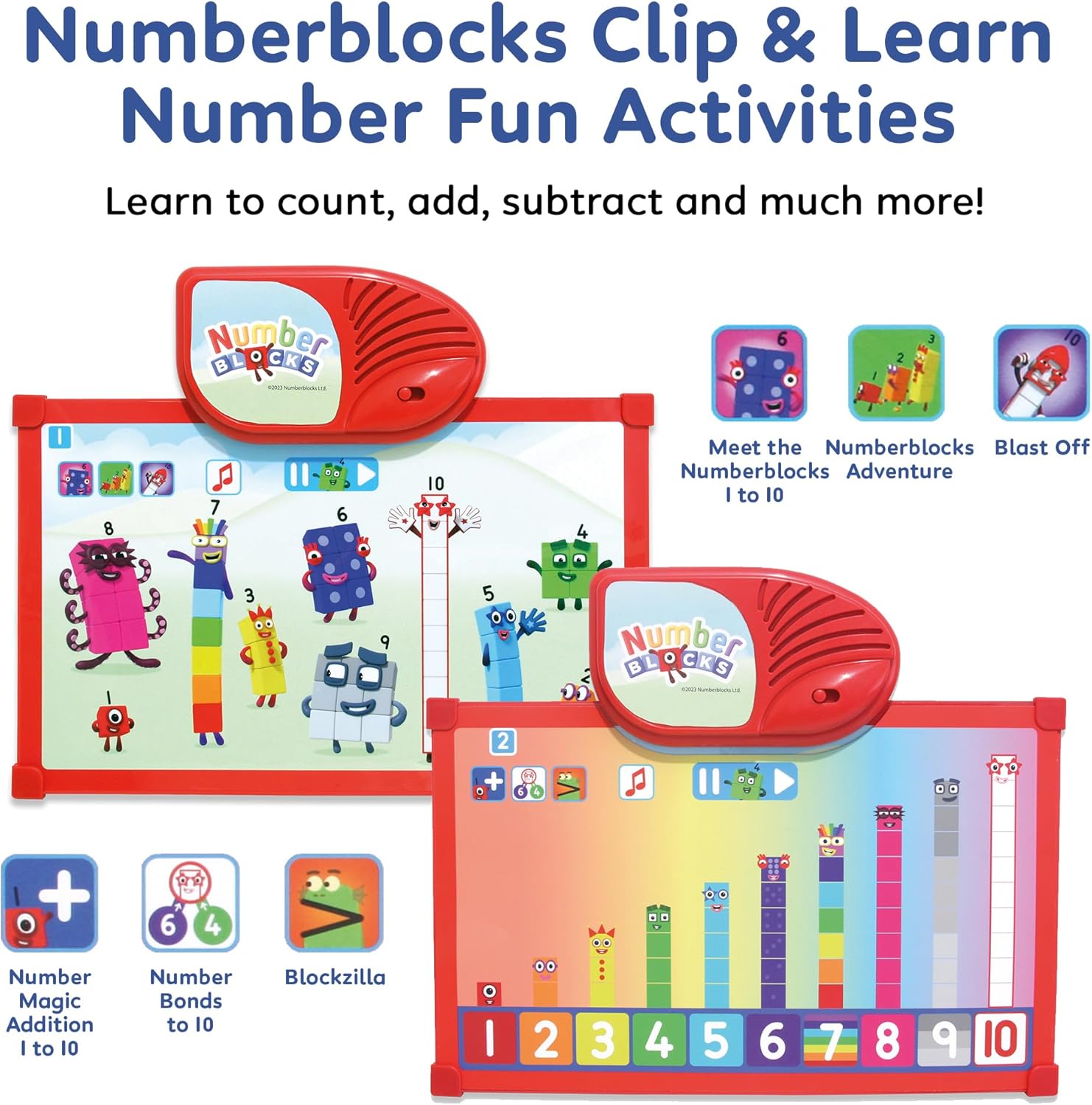 Numberblocks Clip & Learn