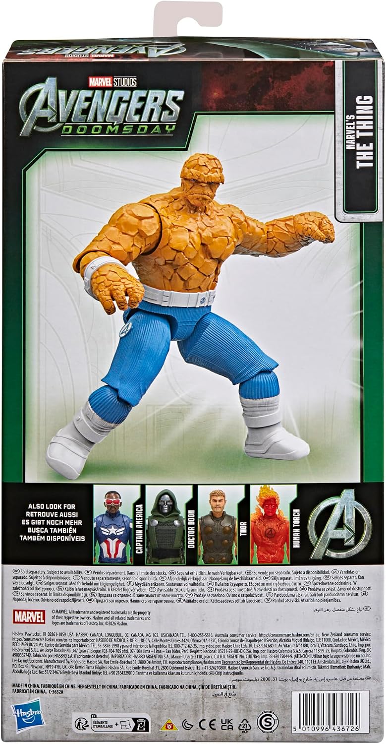 Avengers Doomsday - The Thing Titan Series Action Figure