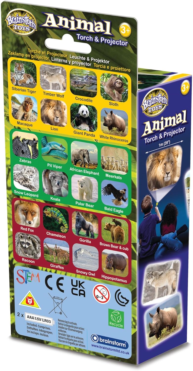 Animals Torch & Projector