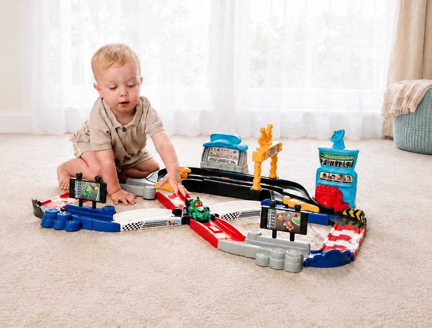 VTech Toot Toot V Racers Race Track Playset