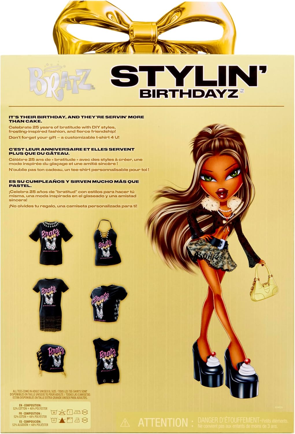 Bratz Stylin Birthdayz Sasha Fashion Doll