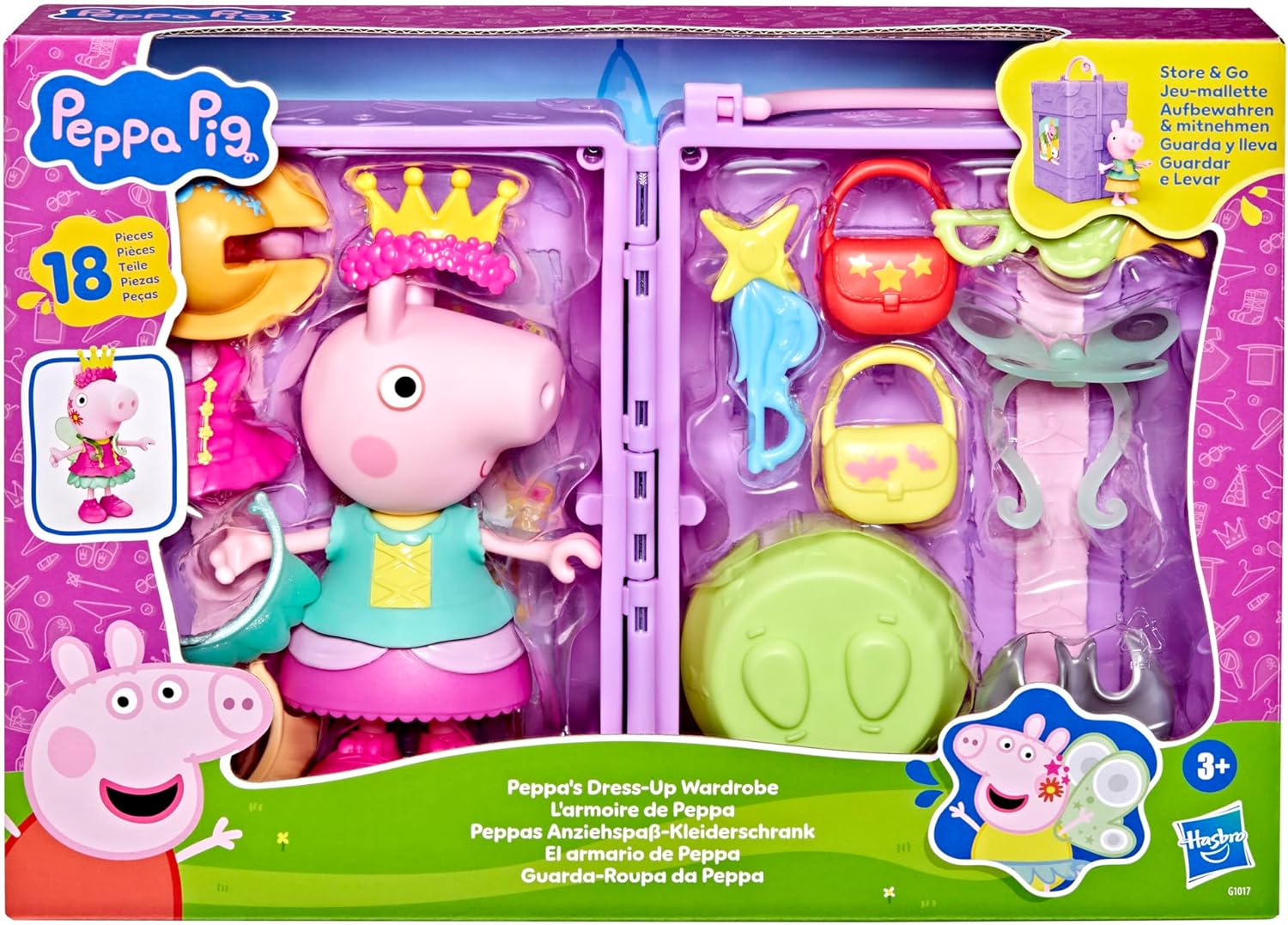 Peppa Pig Peppas Dress-Up Wardrobe Playset