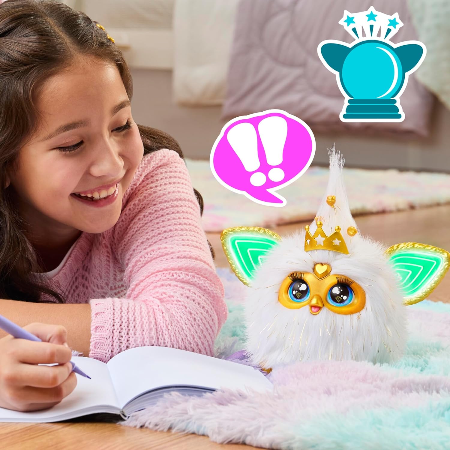 Furby Gold Glam Interactive Plush Toy