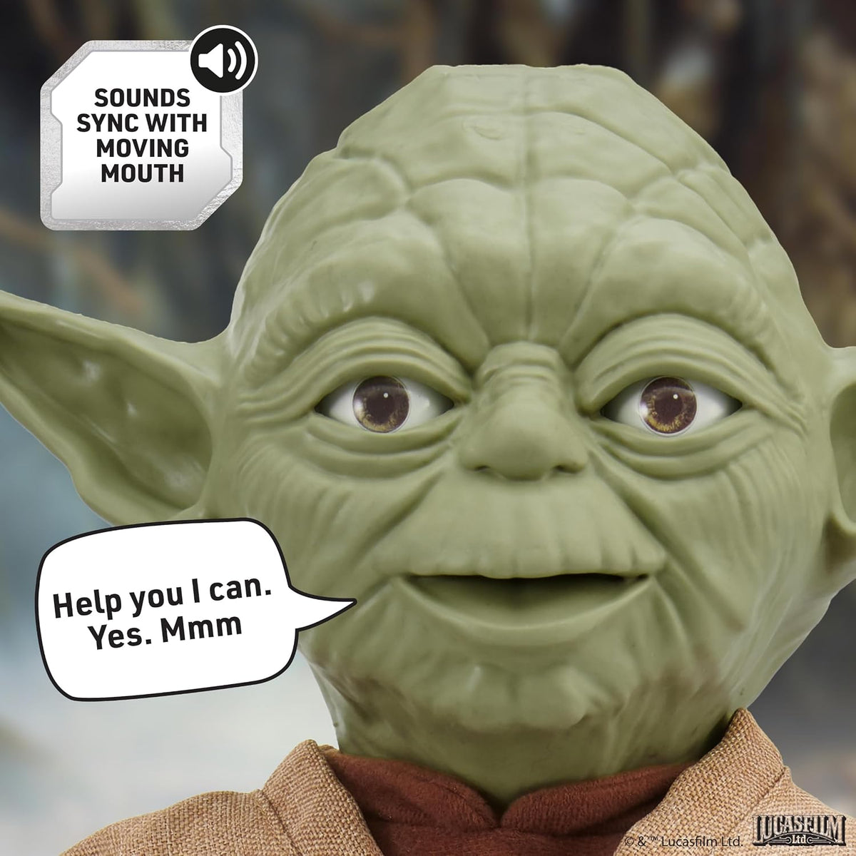 Star Wars Yoda Puppetronic By Real FX