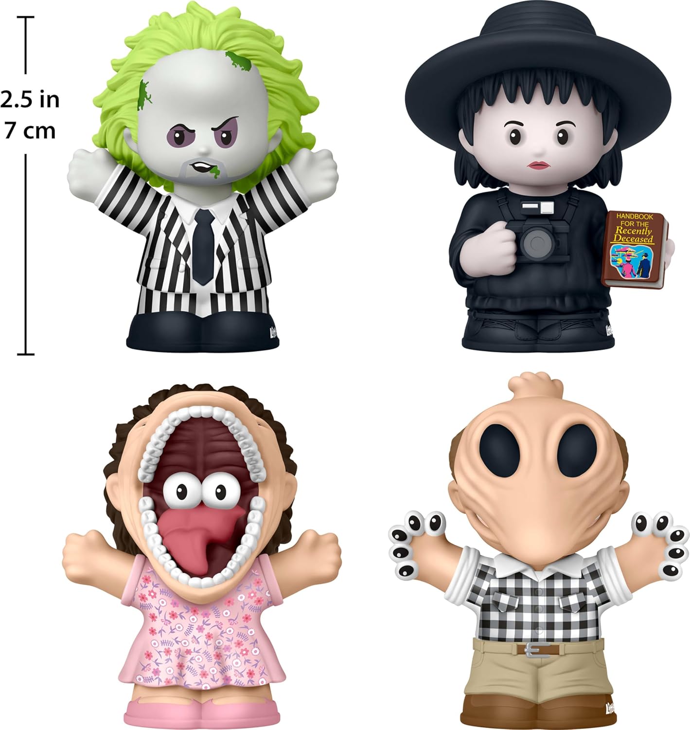 Fisher Price Little People Beetlejuice Figure Set