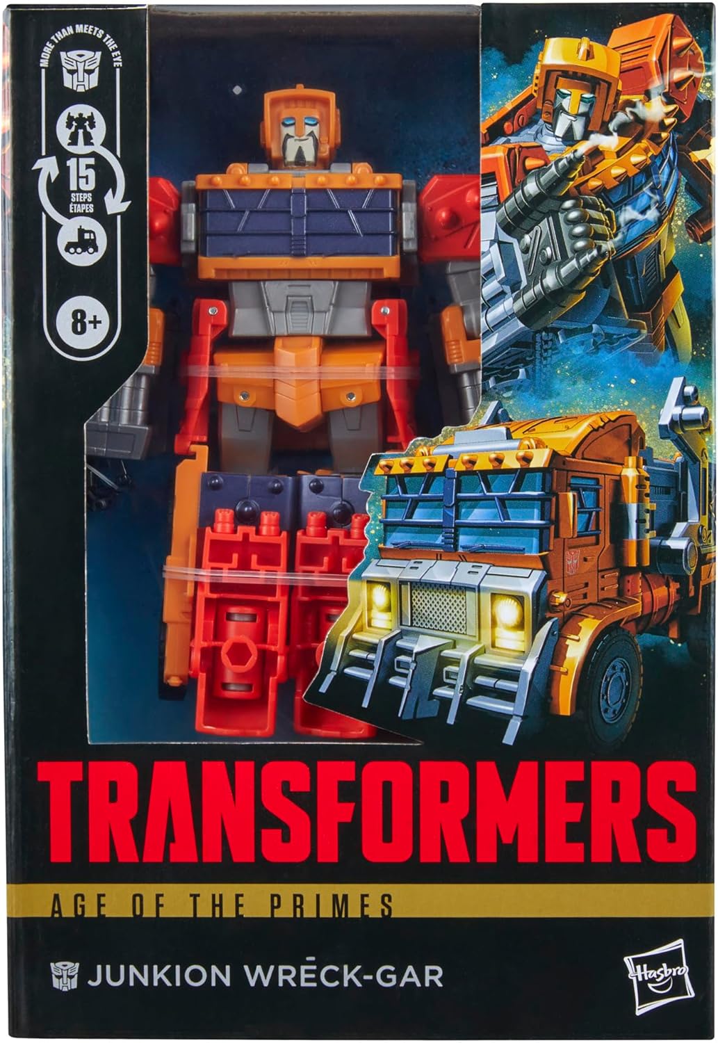 Transformers Age of the Primes Voyager Class Junkion Wreck-Gar Action Figure