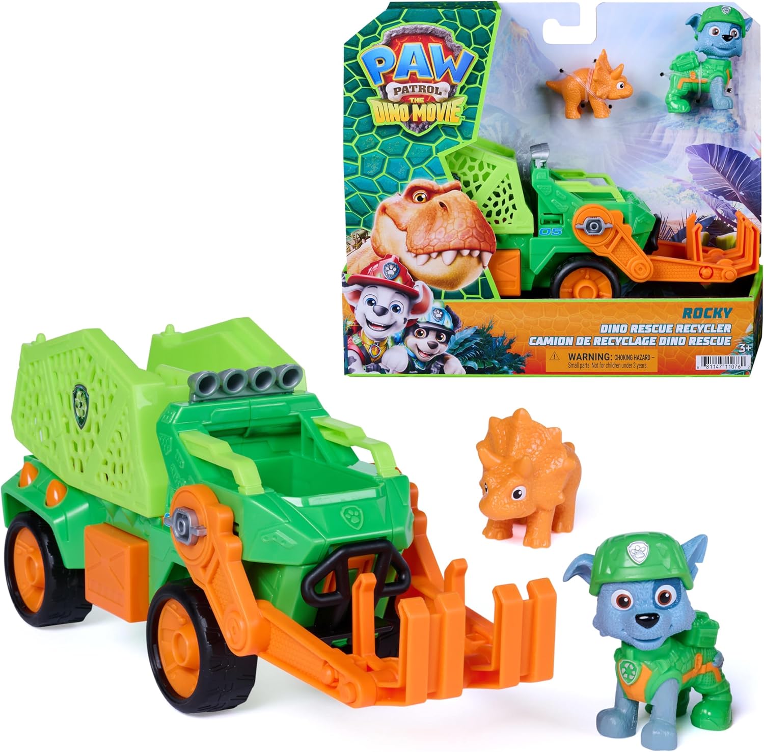 Paw Patrol Dino Movie - Rocky Rescue Recycler