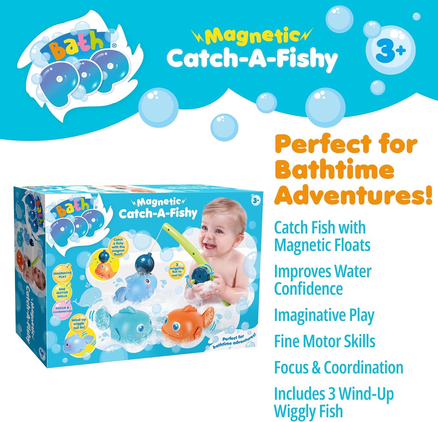 Bath Pop - Magnetic Catch a Fishy
