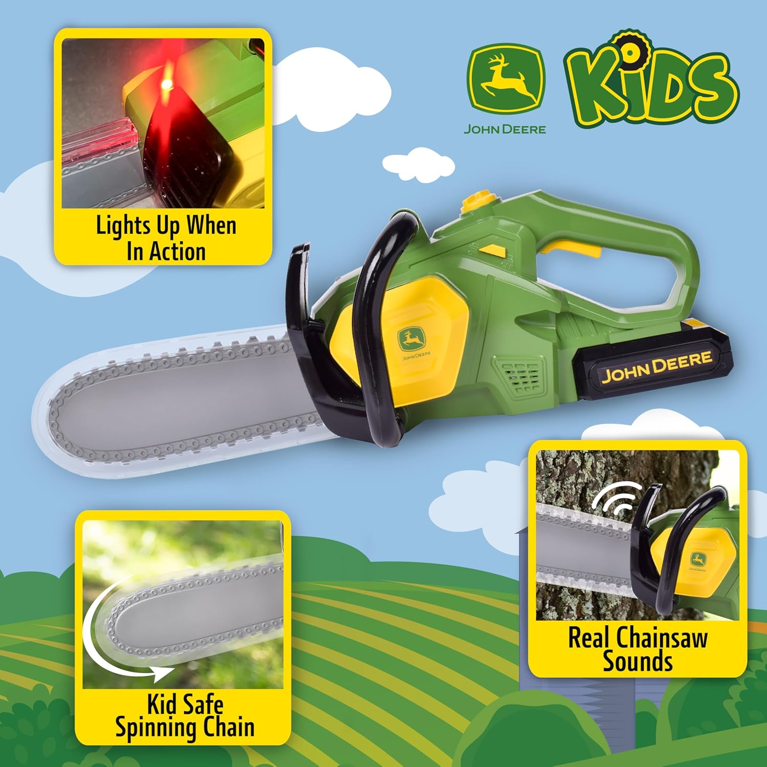 John Deere Motorised Chainsaw