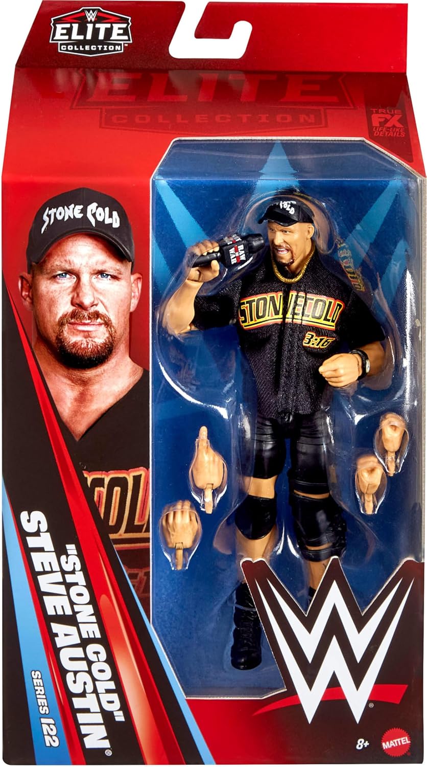 WWE "Stone Cold" Steve Austin Elite Action Figure Series 122