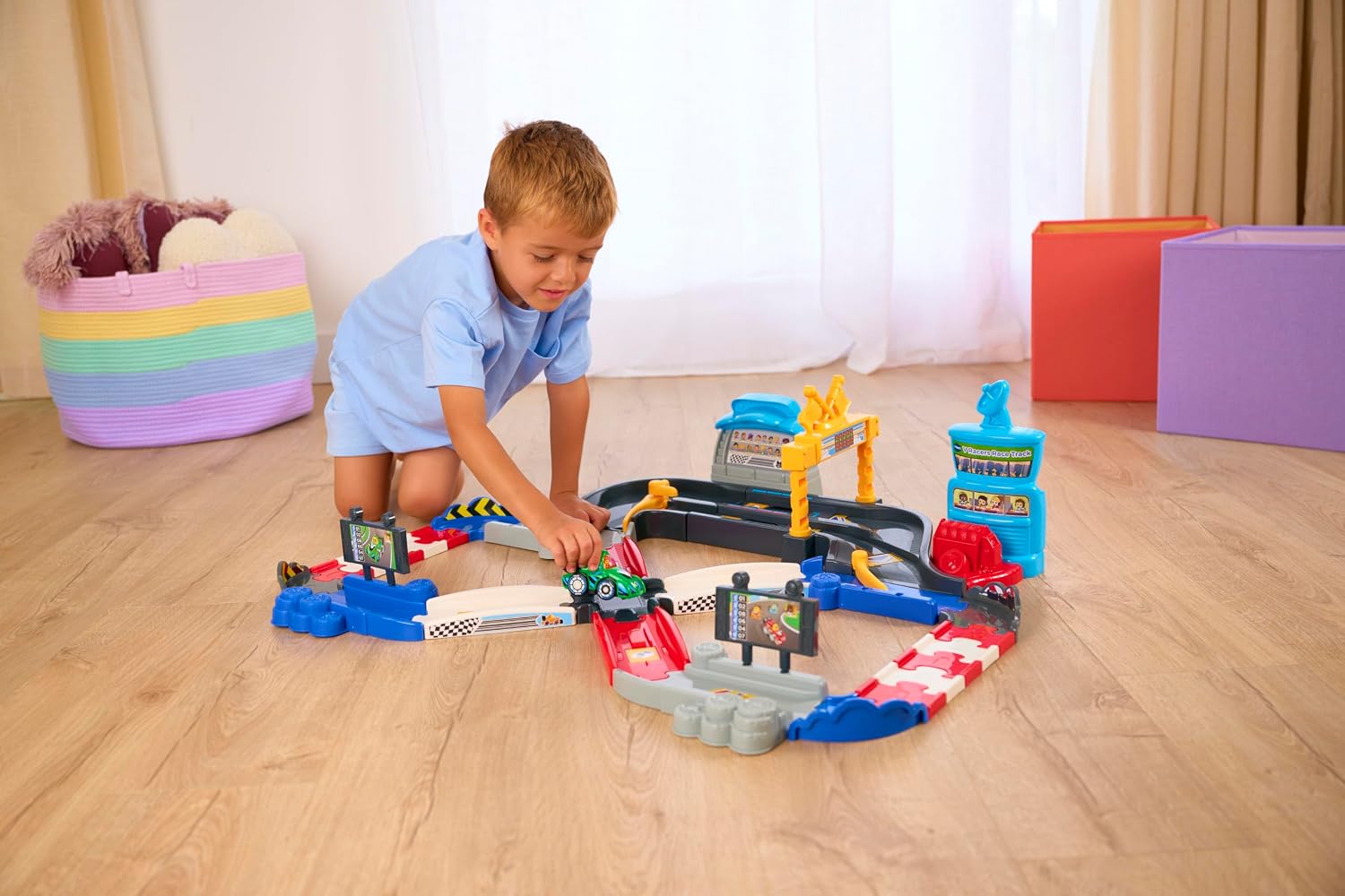VTech Toot Toot V Racers Race Track Playset
