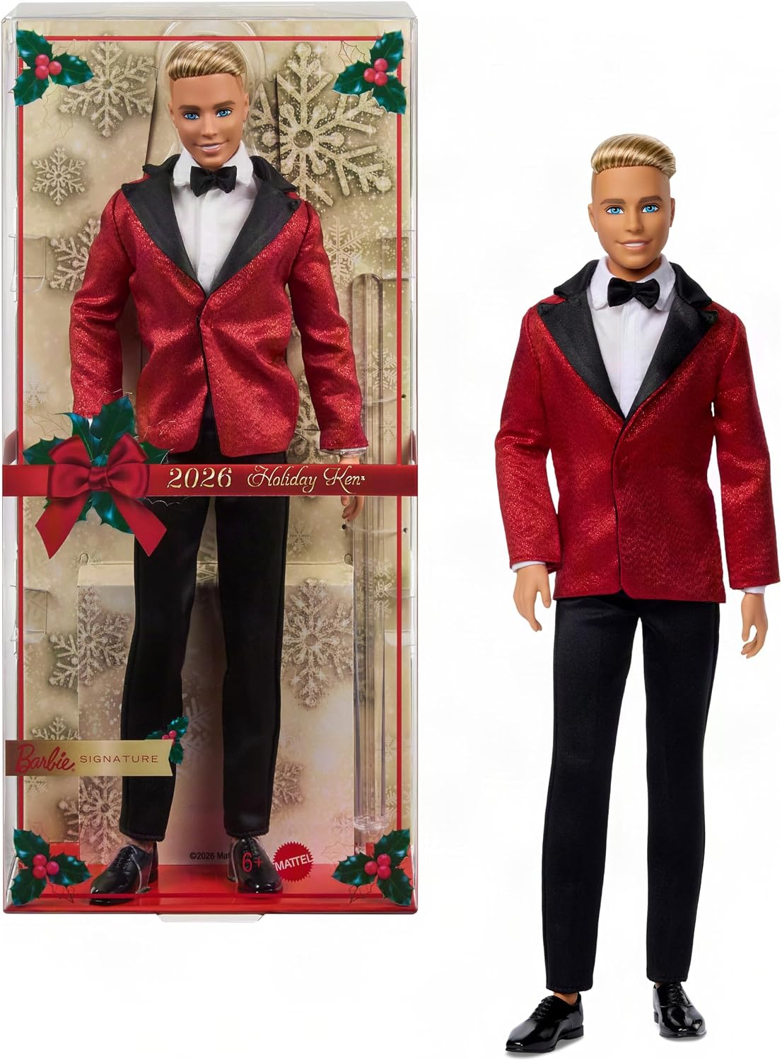 Barbie Signature Holiday Ken Doll 2026