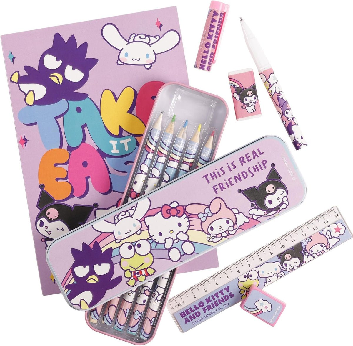 Hello Kitty & Friends Stationary Set