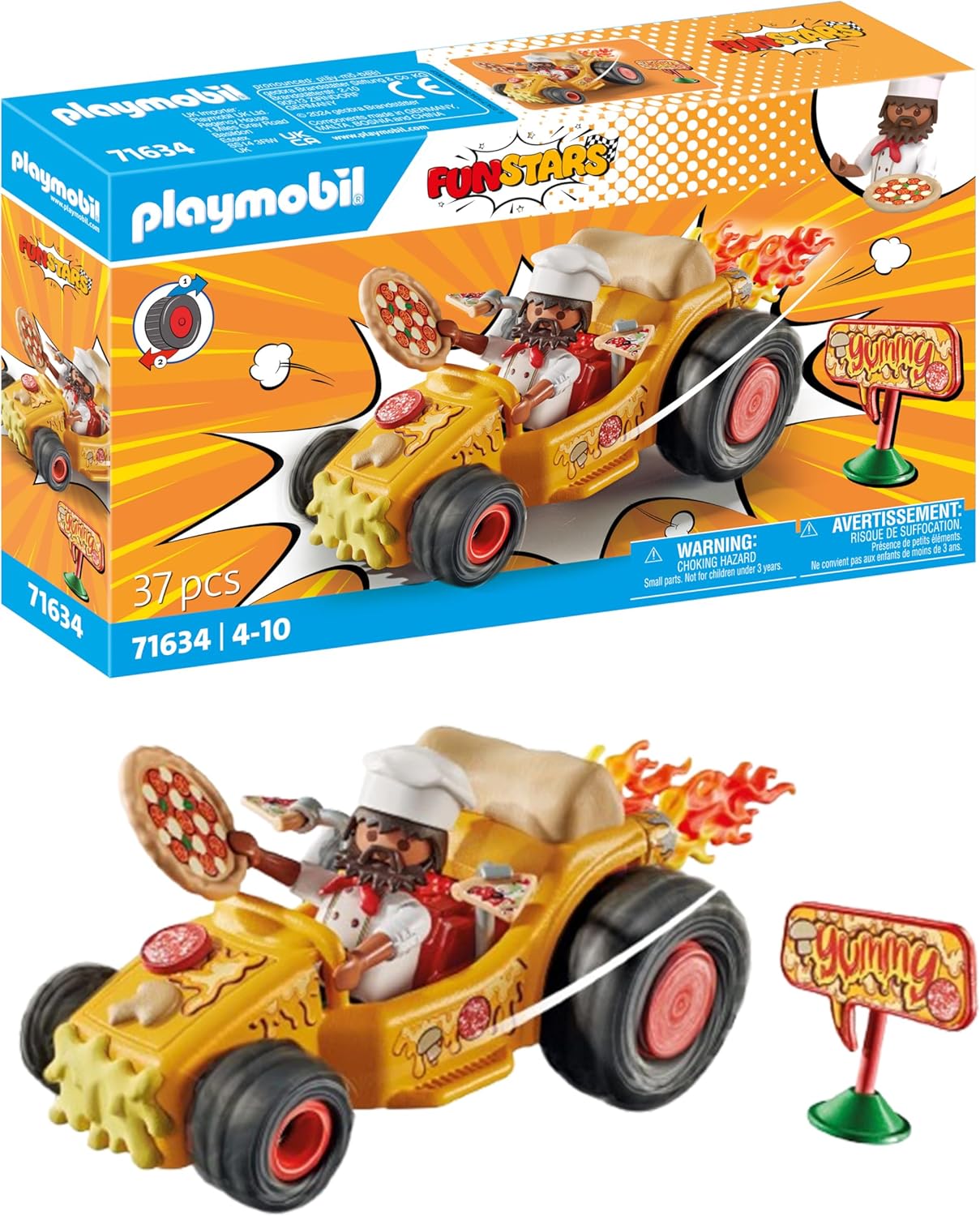 Playmobil Funstars Racing Pizza