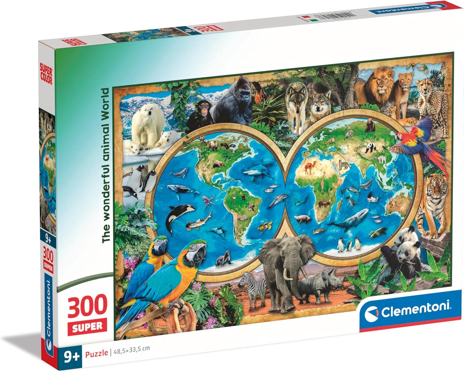 Clementoni Animal World 300 Piece Super Puzzle