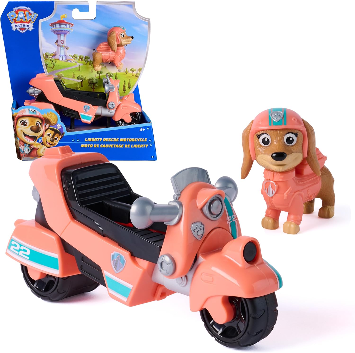 Paw Patrol Liberty Rescue Motorcycle