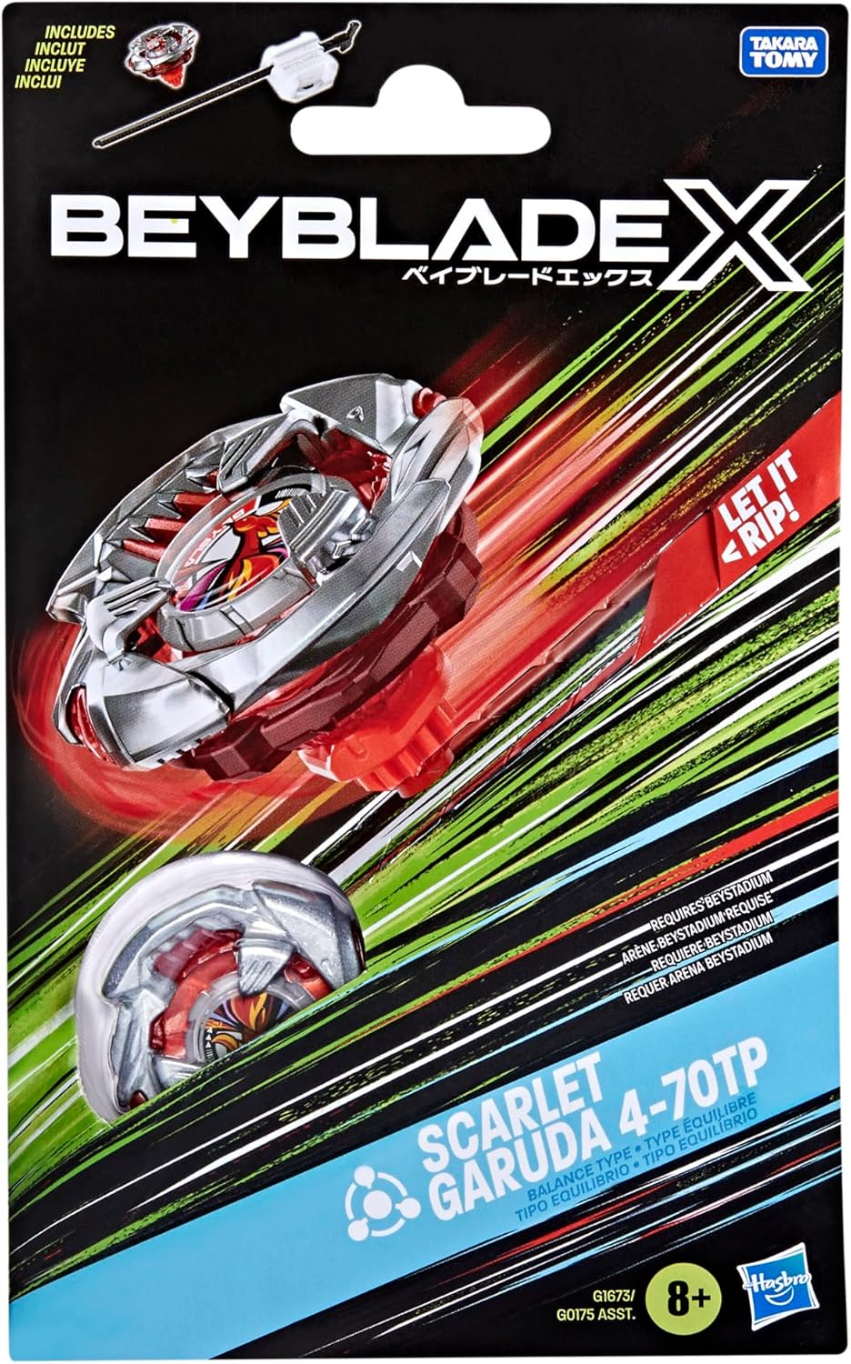Beyblade X - Scarlet Garuda 4-70TP BX Starter Pack