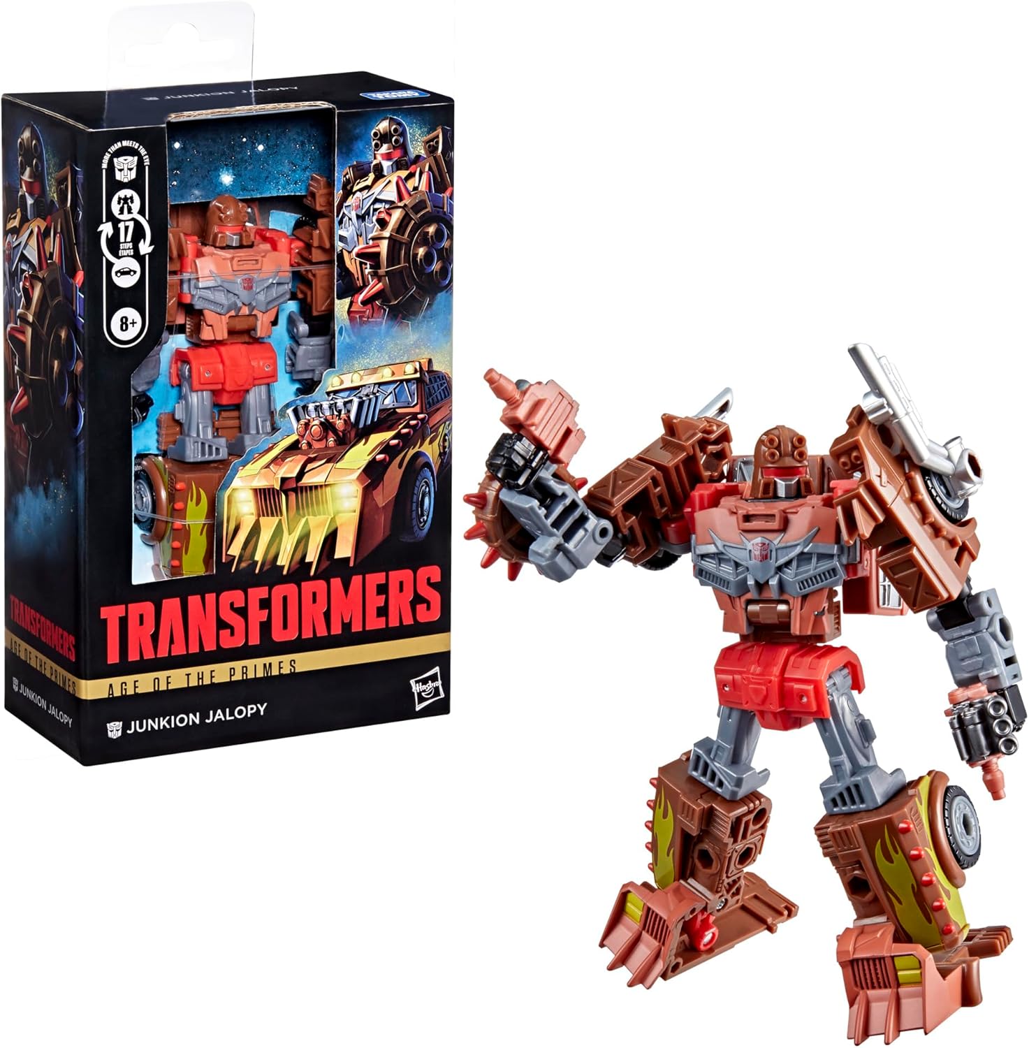 Transformers Age Of The Primes Junkion Jalopy Deluxe Action Figure