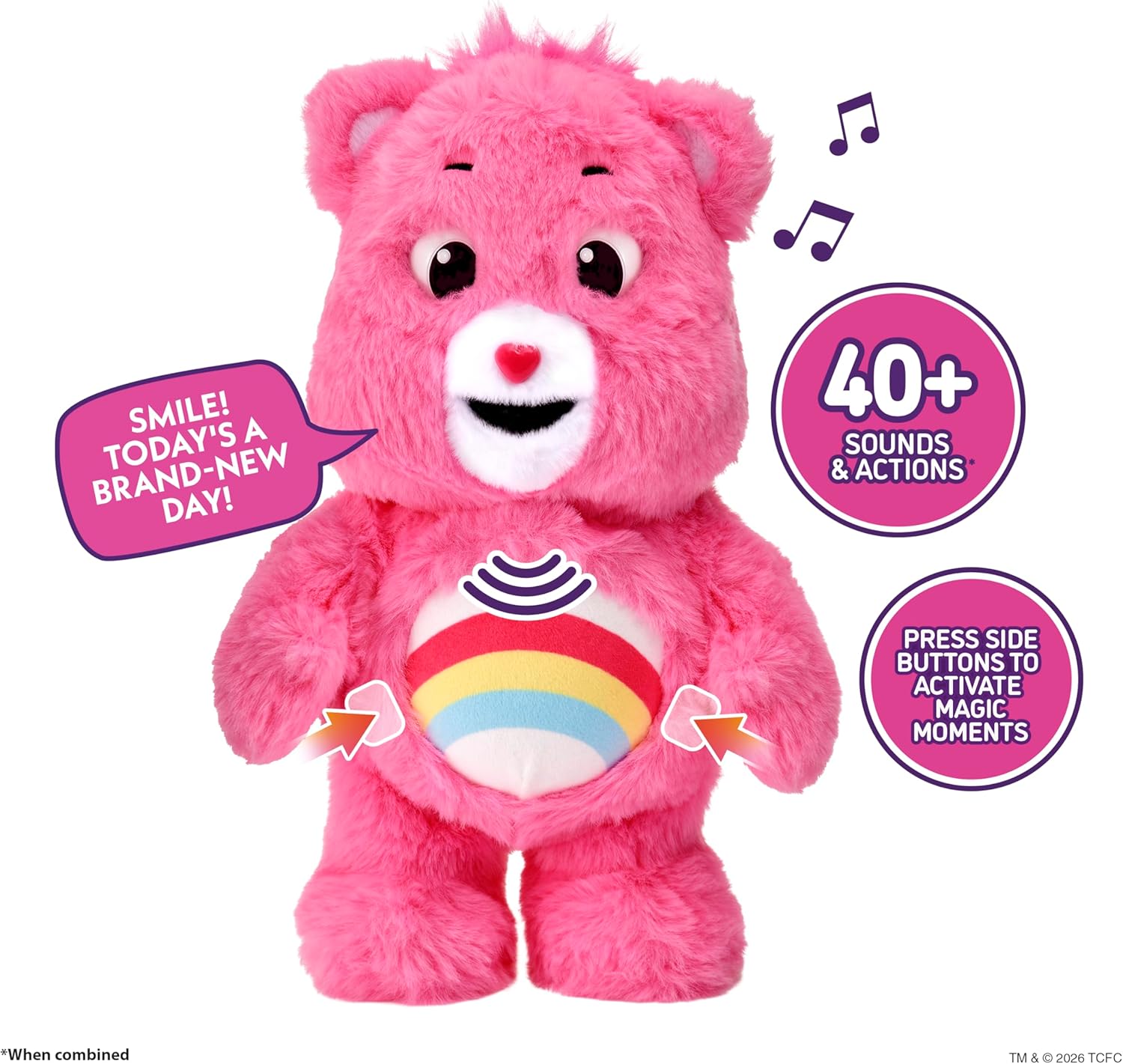 Care Bears Cheer Bear Palm Puppetronic