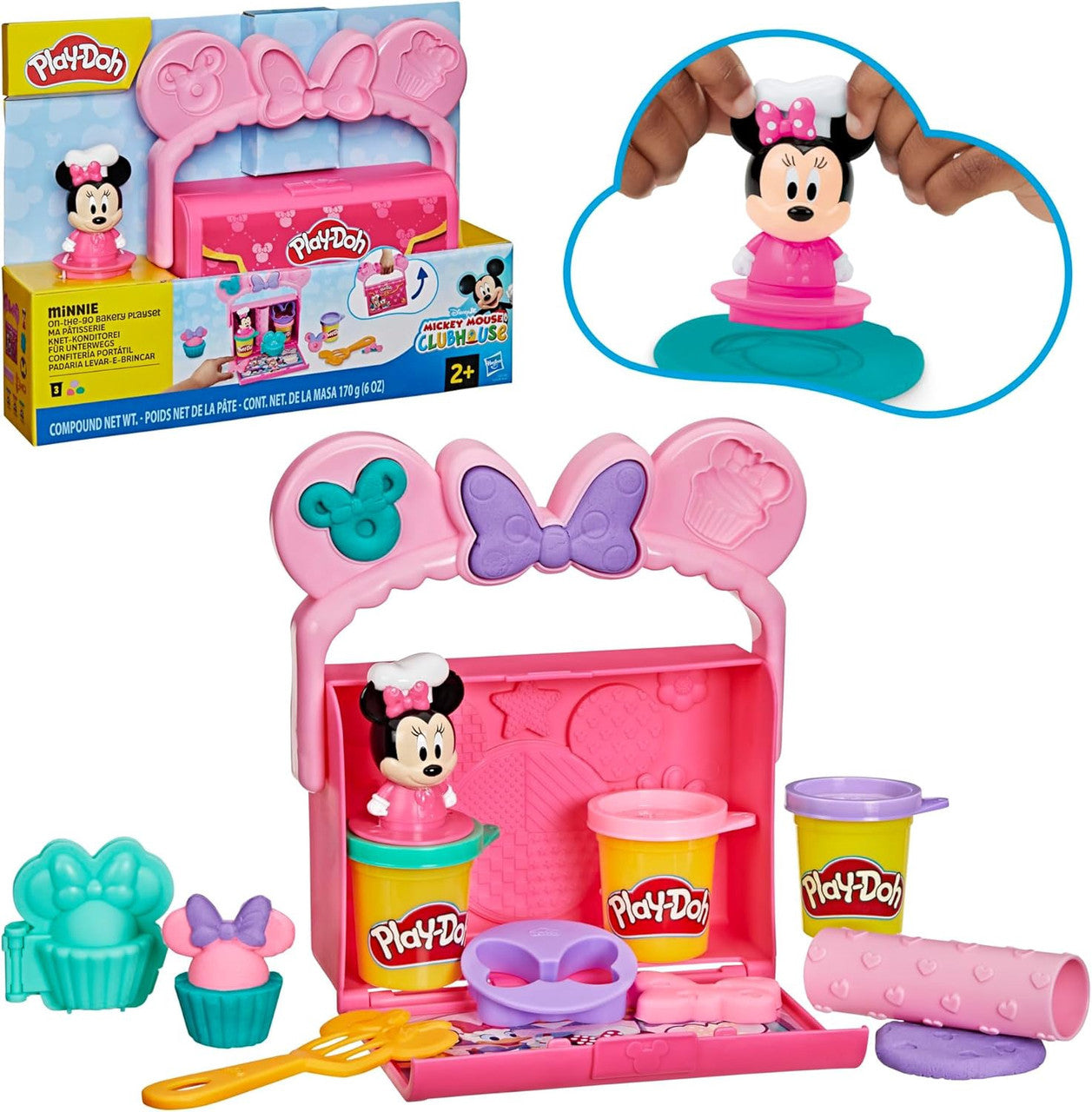Play-Doh Disney Junior Playset Minnie Mouse On-the-Go Bakery