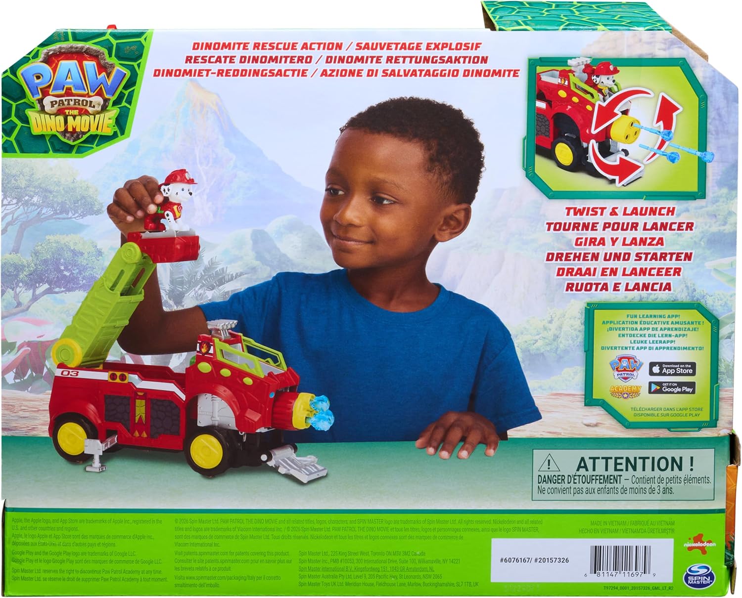 Paw Patrol The Dino Movie - Marshalls Dino Rescue Responder