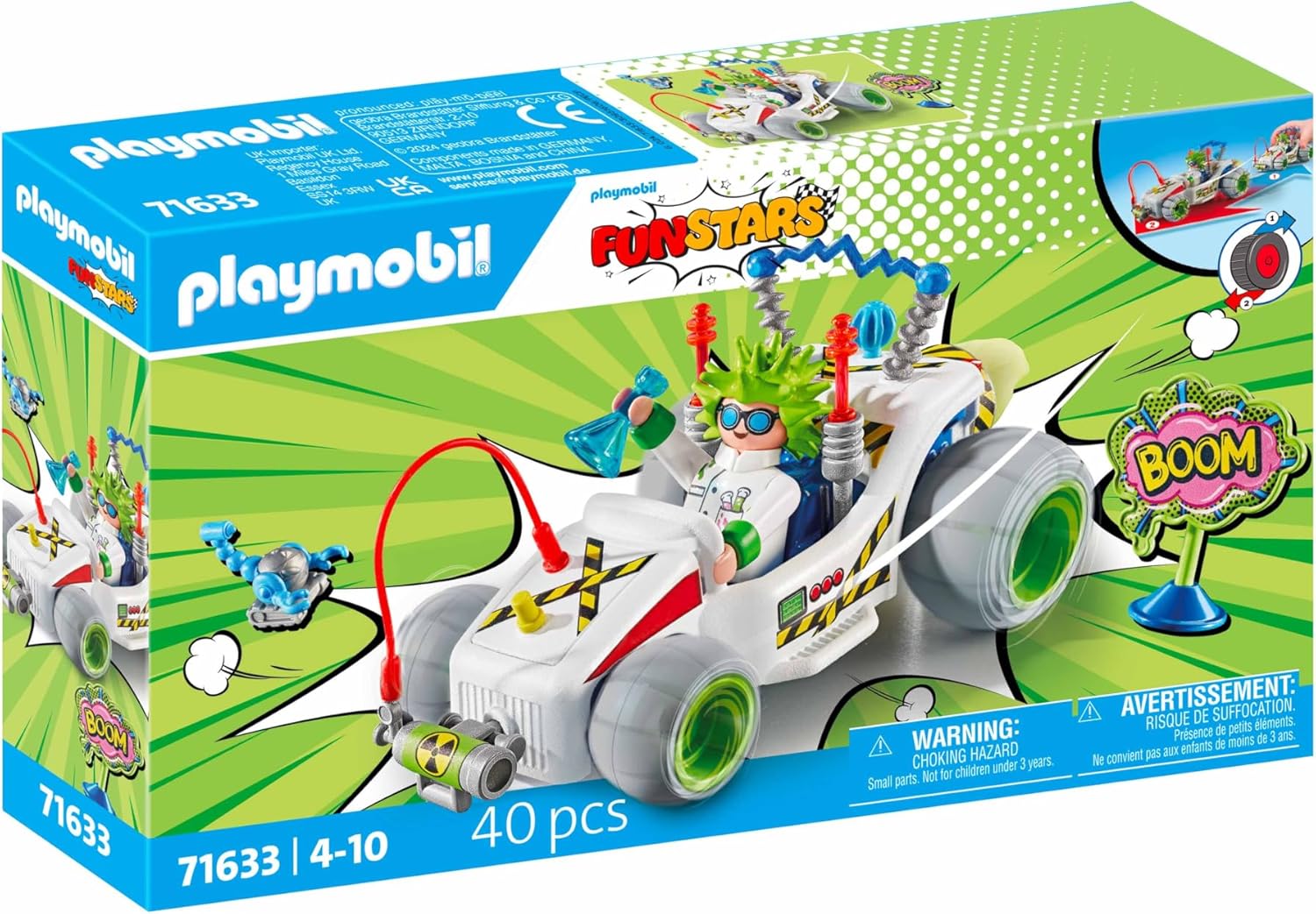 Playmobil Funstars Racing Professor