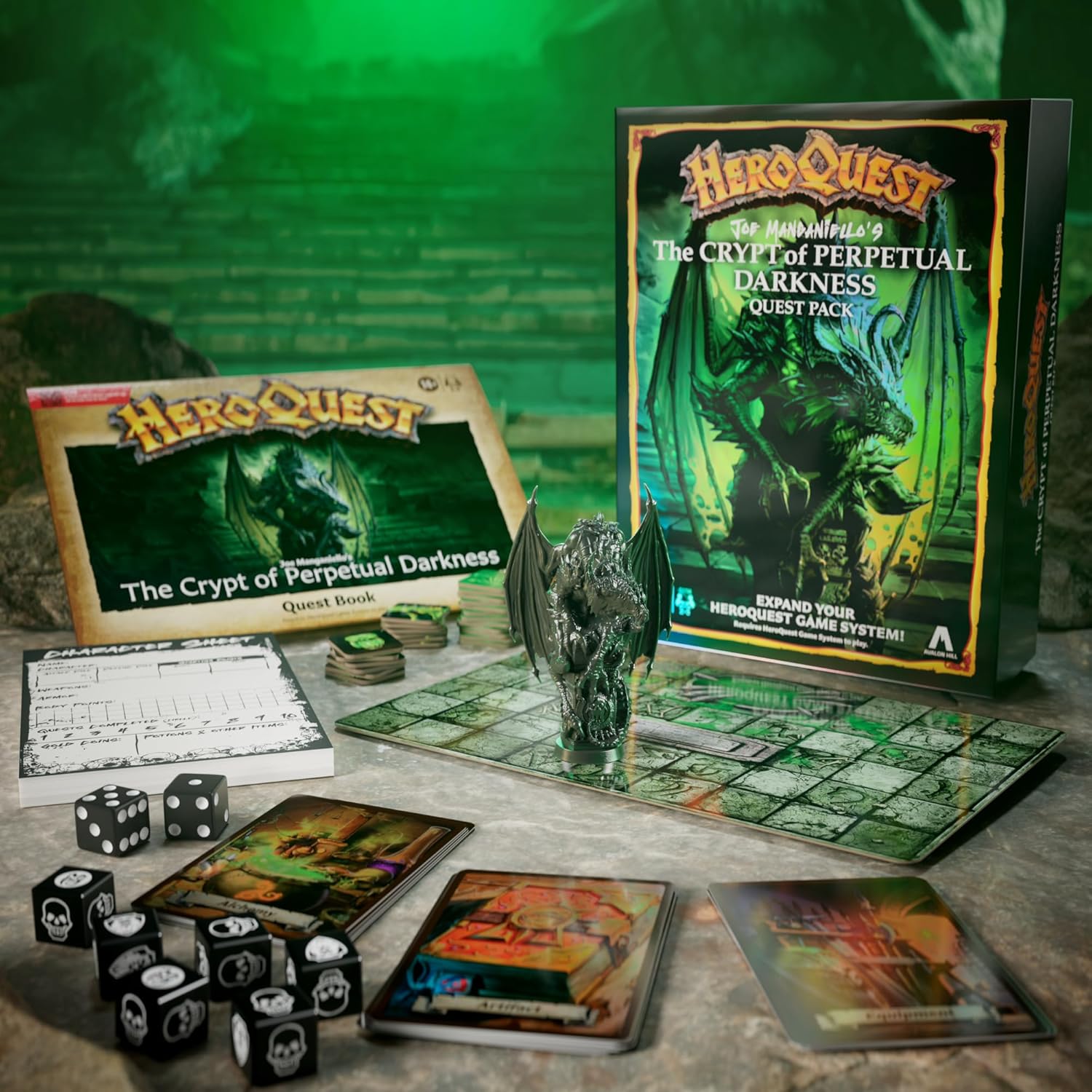 HeroQuest - The Crypt of Perpetual Darkness Quest Pack
